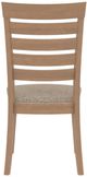 Canadel Gourmet 9208 Pecan Washed Upholstered Dining Side Chair-3