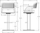 Amisco Customizable Positano Swivel Bar Stool-2