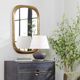Uttermost® Malone Brass Mirror-2