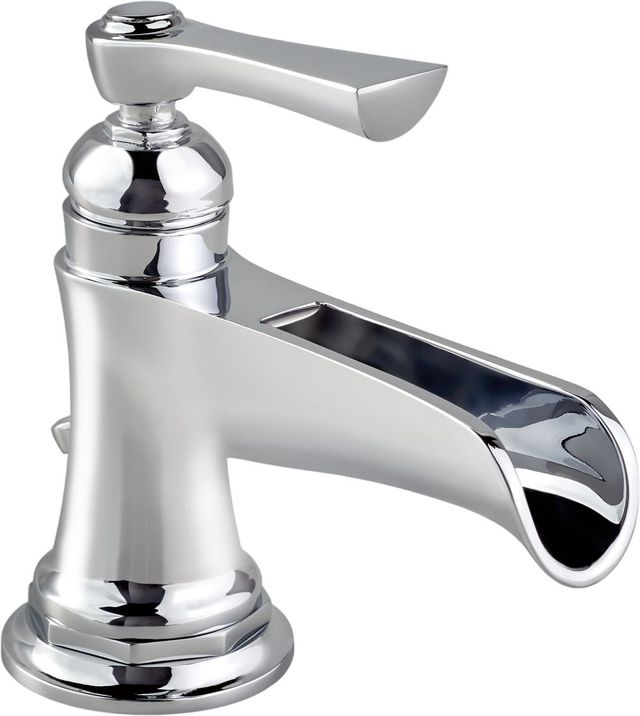 Brizo Rook® Polished Chrome Single-Handle Lavatory Faucet with Channel Spout-0