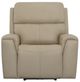 Flexsteel® Jarvis Parchment Power Recliner with Power Headrest-2