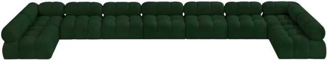 Meridian Furniture Ames 9-Piece Green Modular Sectional-1