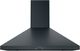 GE® 30" Black Slate Wall-Mount Pyramid Chimney Hood-0
