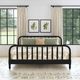 homestyles® Spindle Black King Bed-5