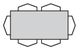 Bermex® Customizable TBRRE-0410 Expression Dining Table-3