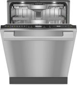 Miele 24" Clean Touch Steel Top Control Built-In Dishwasher 