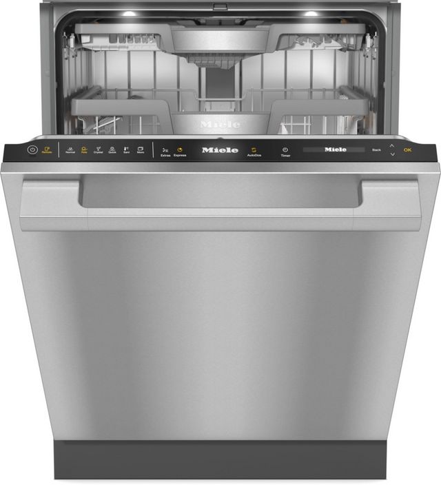 Miele 24" Stainless Steel Top Control Built In Dishwasher 