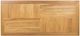 A & B Home 69" Natural Dining Table-4
