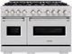 ZLINE Classic 48" Stainless Steel Pro Style Dual Fuel Range-0