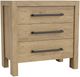 Riverside Furniture Davie Pale Oak 3-Drawer Nightstand-0