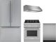 Thermador® 4 Piece Stainless Steel Gas Kitchen Package-0