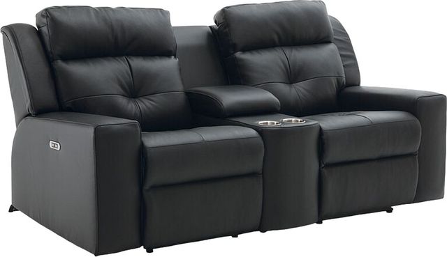 Palliser® Furniture Customizable Grove Power Reclining Loveseat with Power Headrest and Console-1