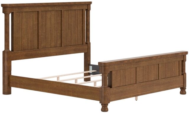 Signature Design by Ashley® Rowlenstown Brown California King Poster Bed-0
