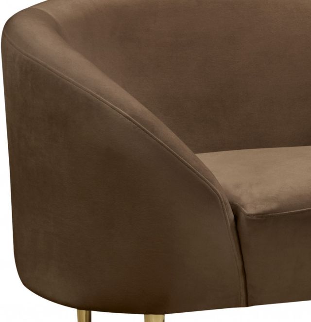 Meridian Furniture Ritz Brown Velvet Chair-2