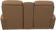 La-Z-Boy® Hawthorn Wheat Power Reclining Loveseat with Console and Headrest-3