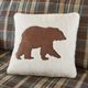Olliix by Woolrich Multi Hadley Plaid Berber Square Pillow-1