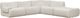 TOV Furniture Zenith 5-Piece Cream Left Arm Facing Modular Sectional-0