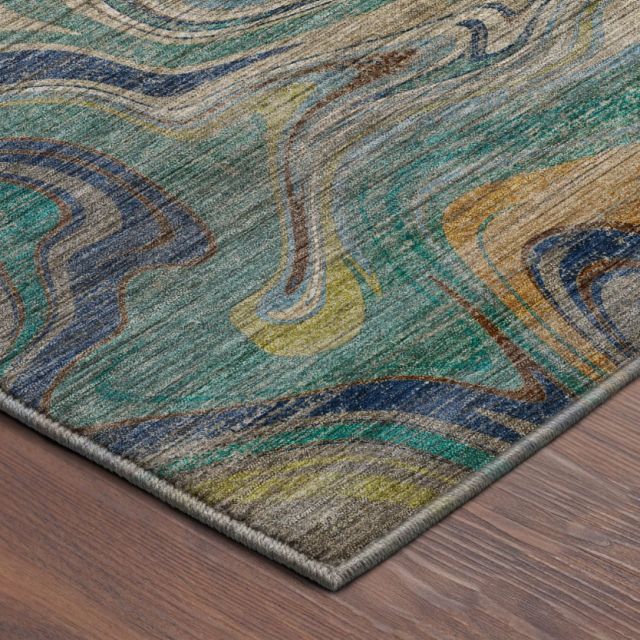 Dalyn™ Rug Company Nexus NX6 Teal 5'x8' Area Rug-4