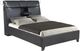 Bernards Calypso Music Black King Panel Bed with Bluetooth-0