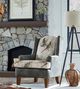 Best® Home Furnishings Field & Stream Home Andrea MFX2 Wing Back Chair with Dark Walnut Legs-4