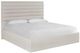 Universal Explore Home™ Tranquility-Miranda Kerr Home Melborne Ivory King Upholstered Panel Bed-0