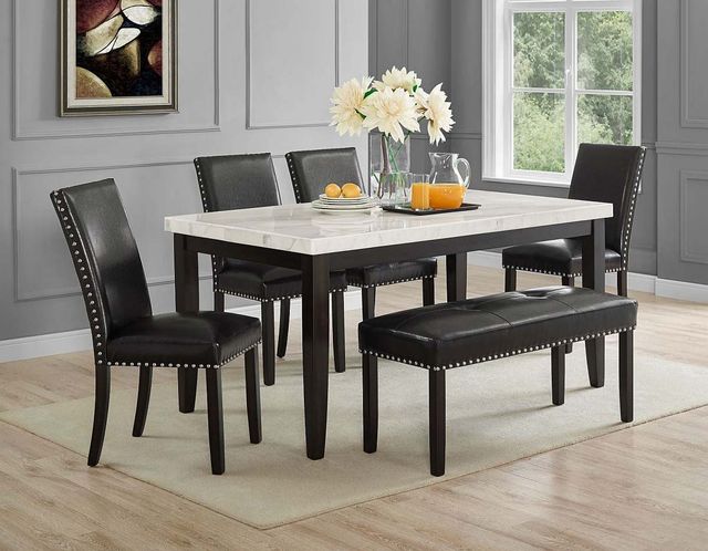 Steve Silver Co. Westby 6-Piece Ebony Dining Set-0