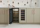 Sub-Zero® Designer Series 15" Panel Ready Left Hinge Undercounter Beverage Center with Glass Door-2