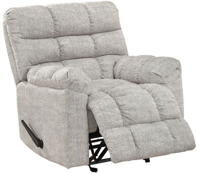 Mazin Furniture Wylan Beige Manual Glider Recliner-0