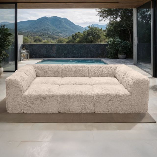 Furniture of America® Nappi Taupe Daybed-1