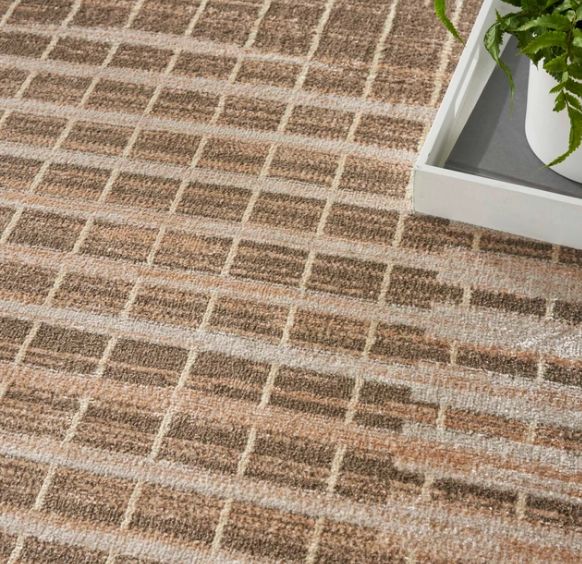 Nourison Home™ Astra Machine Washable Latte 5'x7' Area Rug-2