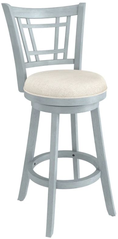 HH2 Home Glenway Brushed Gray Bar Height Stool-0