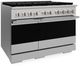 ZLINE Marino 48" Stainless Steel Pro Style Dual Fuel Range with 8-Burner DuoPro™ Cooktop and Dual Ovens-3