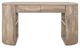 International Furniture Direct White Balam Ivory White Desk-1