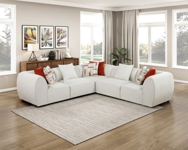 Homelegance® Franz 5-Piece Beige Modular Sectional-1