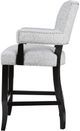 Olliix by Madison Park Grey Dawson Arm 26‘’ Counter Stool-3