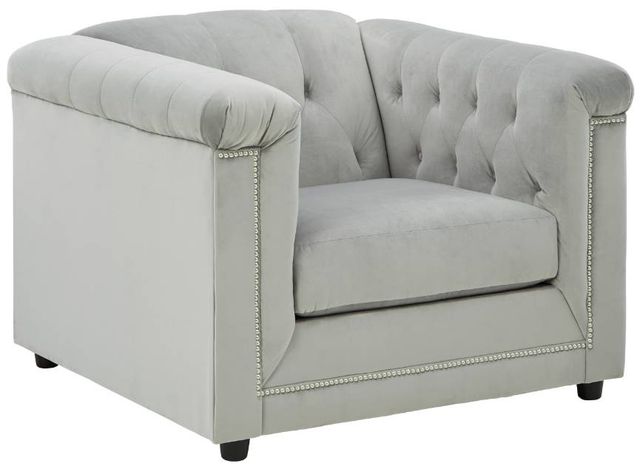 Signature Design by Ashley® Josanna 3-Piece Gray Living Room Set-3