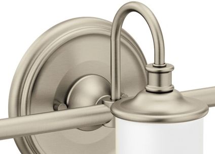 Moen® Belfield™ Brushed Nickel Three Globe Bath Light-1
