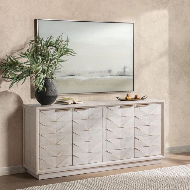 Classic Home Marvin Cream 4-Door Buffet-1