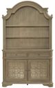 Liberty Furniture Magnolia Manor Weathered Bisque Hutch and Buffet-2