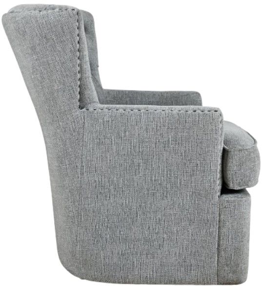 Jofran Inc. Bryson Ash Swivel Accent Chair-3