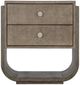 Hooker® Furniture Modern Mood Mink 2-Drawer Nightstand-2