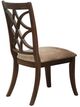 Homelegance® Keegan Beige/Cherry Dining Side Chair-3