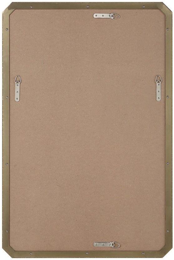 Renwil® Nate Dark Antique Brushed Brass Accent Mirror-3