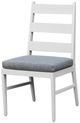 Intercon Nash 7-Piece Buff Aluminum/Fabric Outdoor Dining Table Set with Chairs-2