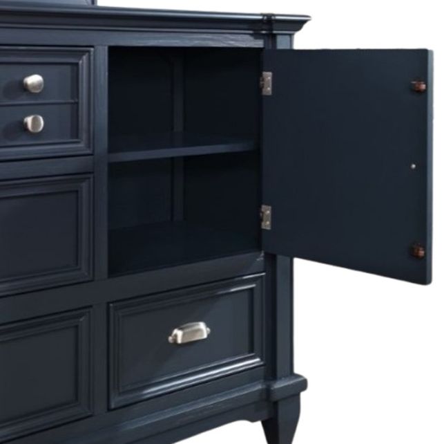 Furniture of America® Manzanillo Slate Blue Dresser-4