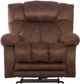 Catnapper® Dawkins Chocolate Oversized Power Lay Flat Recliner with Extra Extension Footrest-3