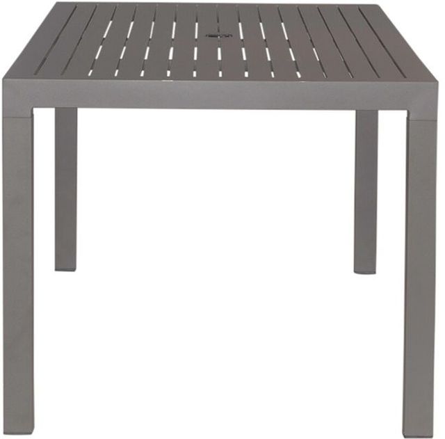 Liberty Furniture Plantation Key Granite Cast Aluminum Outdoor Rectangular Leg Table-2