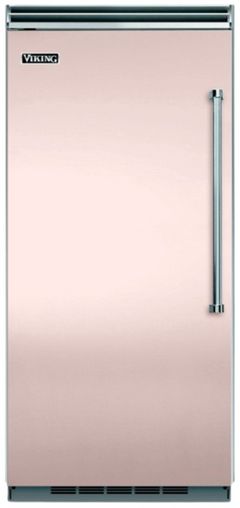 Viking® 5 Series 36 in. 22.8 Cu. Ft. Blush Built In Counter Depth Left Hinge All Refrigerator