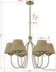 Forty West Wentworth Bronze Chandelier-1