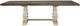 Signature Design by Ashley® Bolanburg Weathered Gray Extension Dining Table with Antique White Trestle Legs-1